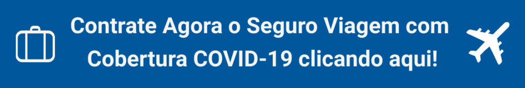 obrigatoriedade Seguro Viagem com Cobertura COVID-19