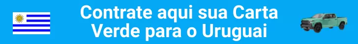 Contrate aqui sua carta verde para o Uruguai 100% online